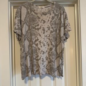 Rag & Bone Snake Print T-Shirt